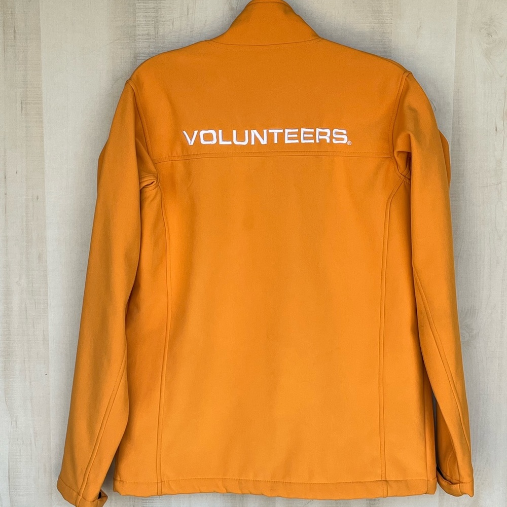 University of Tennessee Volunteers, embroidered, fleece lined, orange, jacket